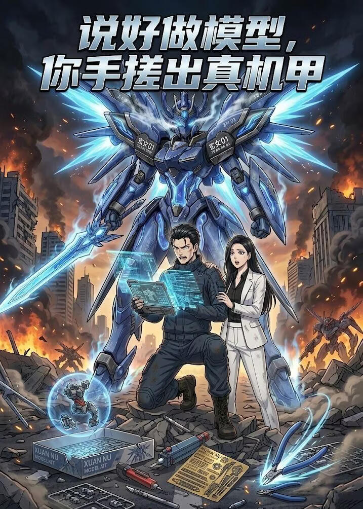 说好做模型，你手搓出真机甲