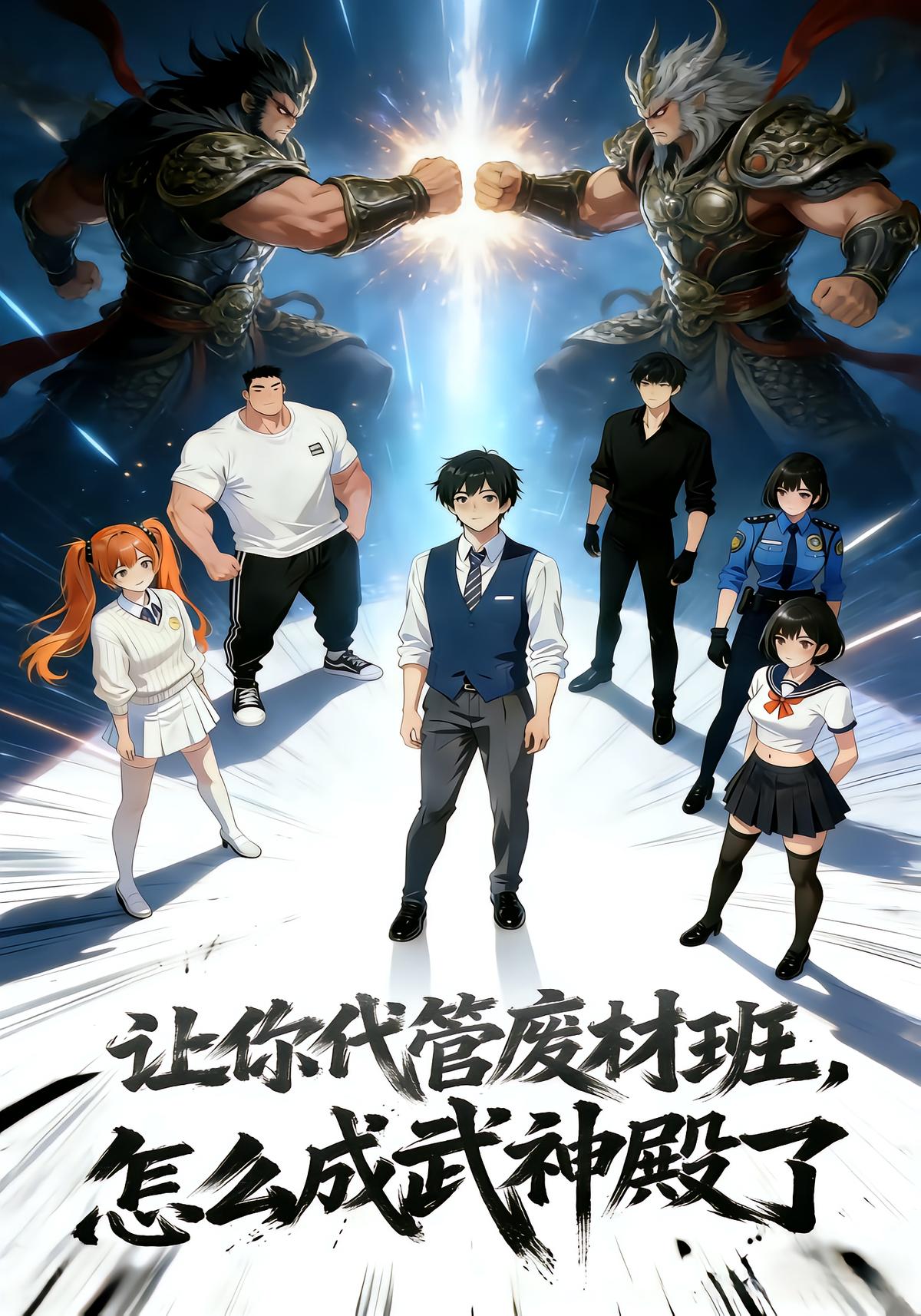 让你代管废材班怎么成武神殿了