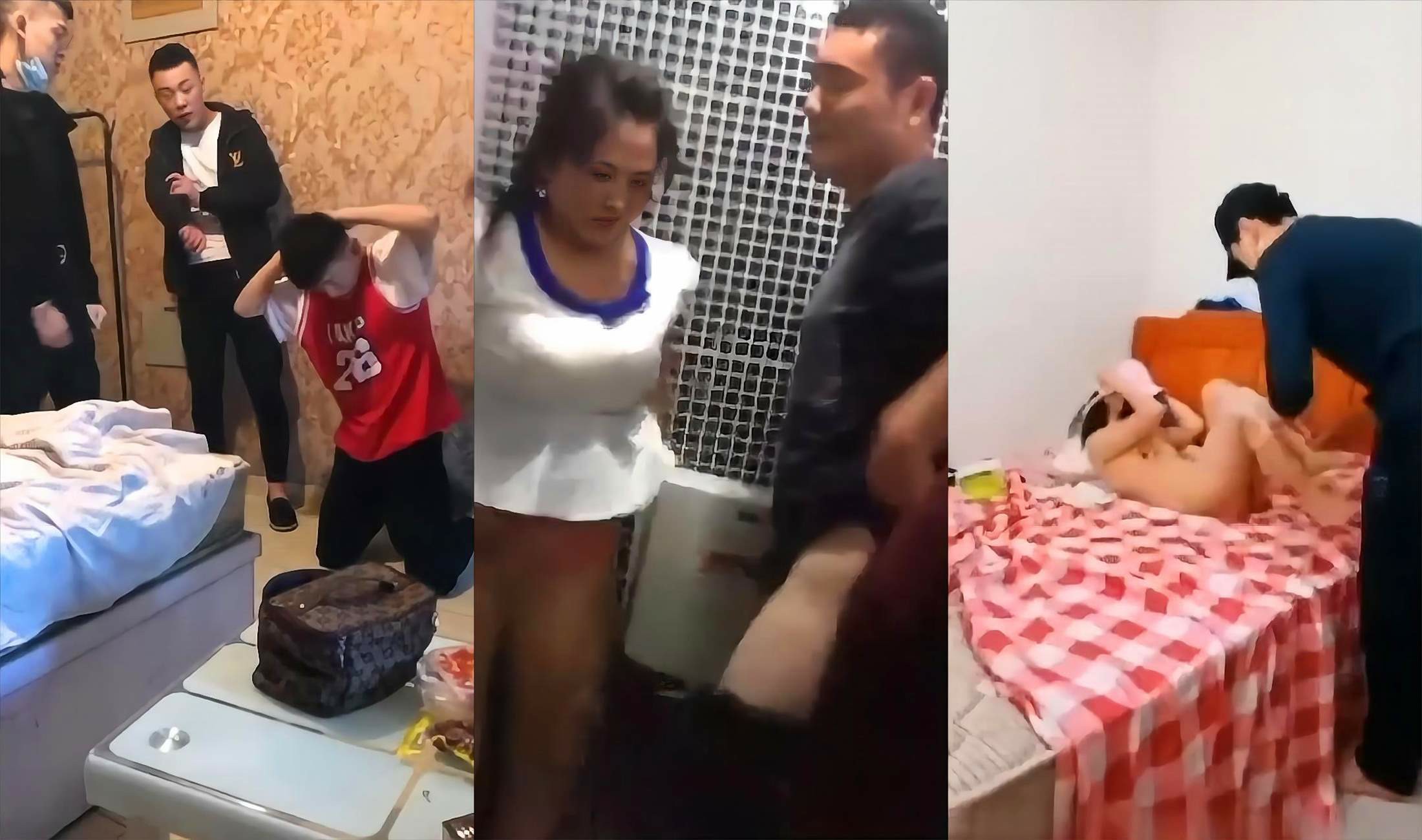 【黑料】捉奸系列，偷情一时爽，抓住修罗场-猎奇吃瓜...1