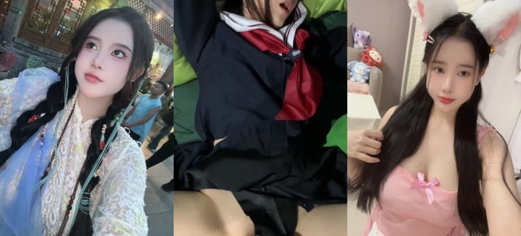抖音网红小西西 巨乳童颜大叔们的心头肉 穿着校服被金主肆意玩弄..
